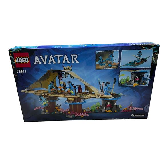 Lego 75578 Avatar Metkayina Reef Home Retired Set 528 Piece Age 9+ New Sealed - Picture 4 of 6